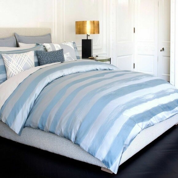 Mix: $450 Set-3pcs KELLY WEARSTLER full/queen Duvet + $70 Calvin Klein Sham
